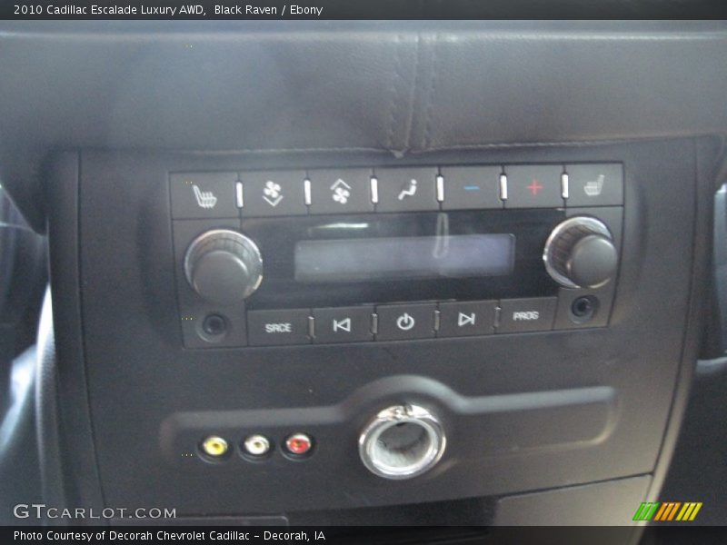 Black Raven / Ebony 2010 Cadillac Escalade Luxury AWD