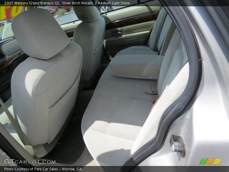 Silver Birch Metallic / Medium Light Stone 2007 Mercury Grand Marquis GS