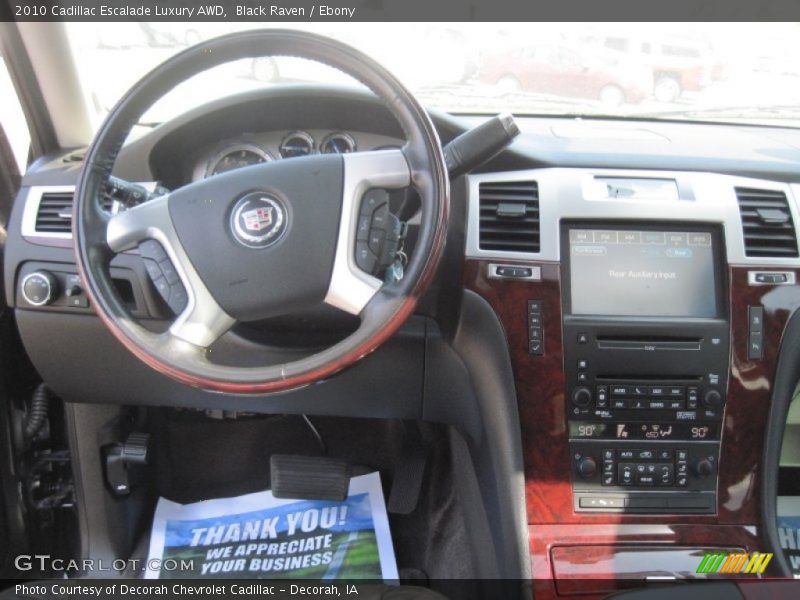 Black Raven / Ebony 2010 Cadillac Escalade Luxury AWD