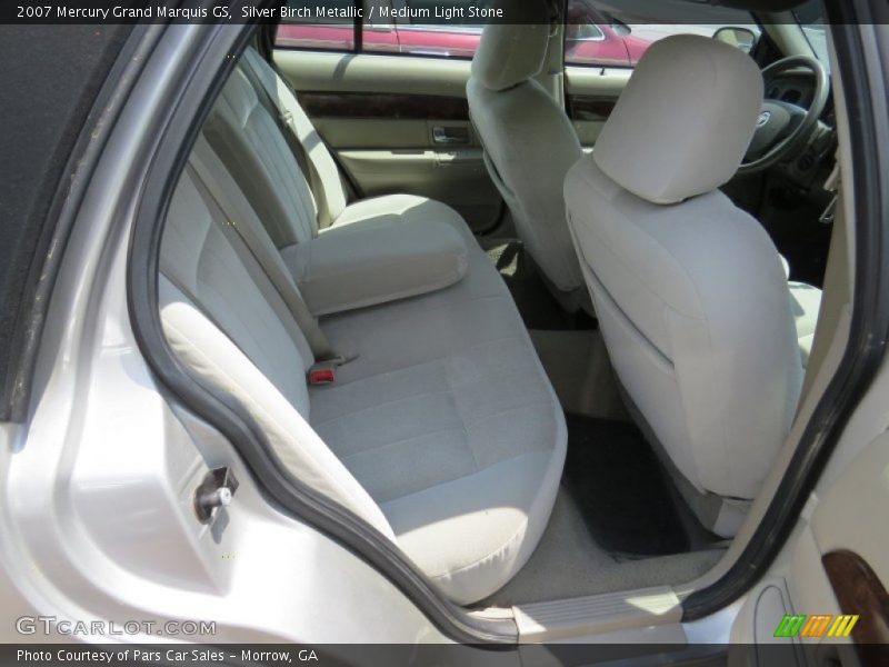 Silver Birch Metallic / Medium Light Stone 2007 Mercury Grand Marquis GS
