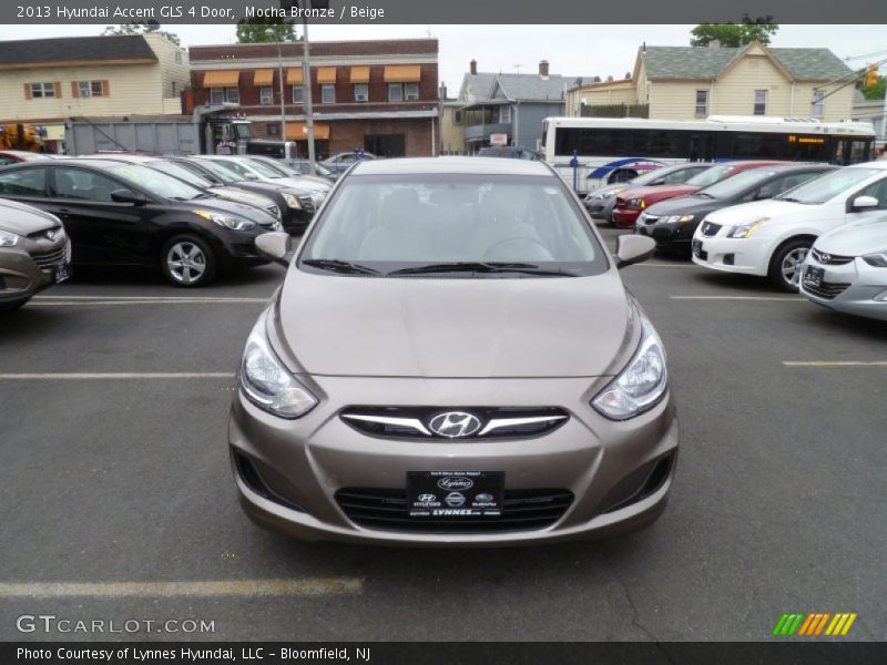 Mocha Bronze / Beige 2013 Hyundai Accent GLS 4 Door