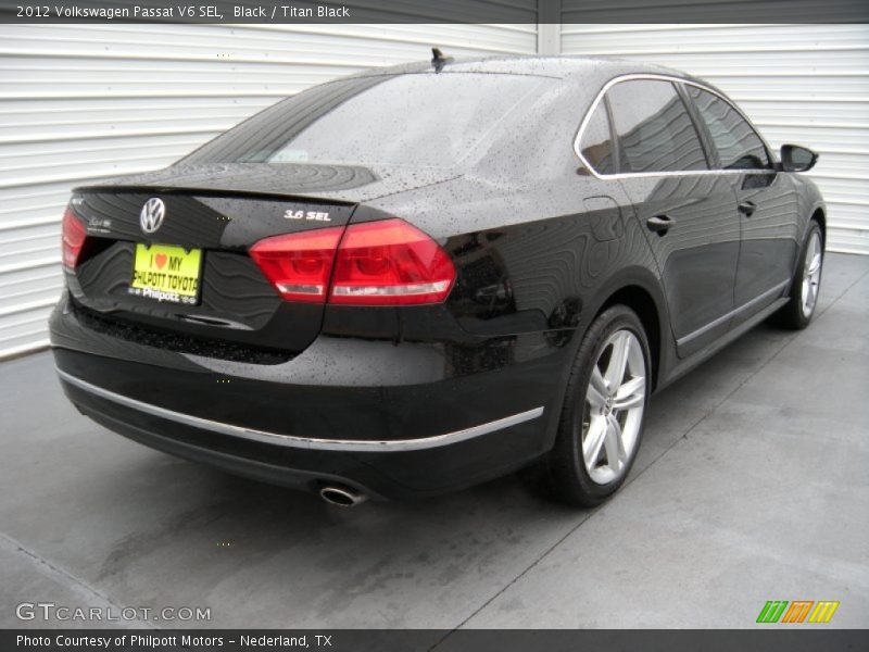 Black / Titan Black 2012 Volkswagen Passat V6 SEL