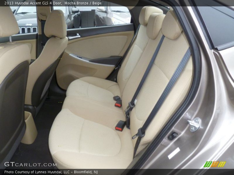 Mocha Bronze / Beige 2013 Hyundai Accent GLS 4 Door