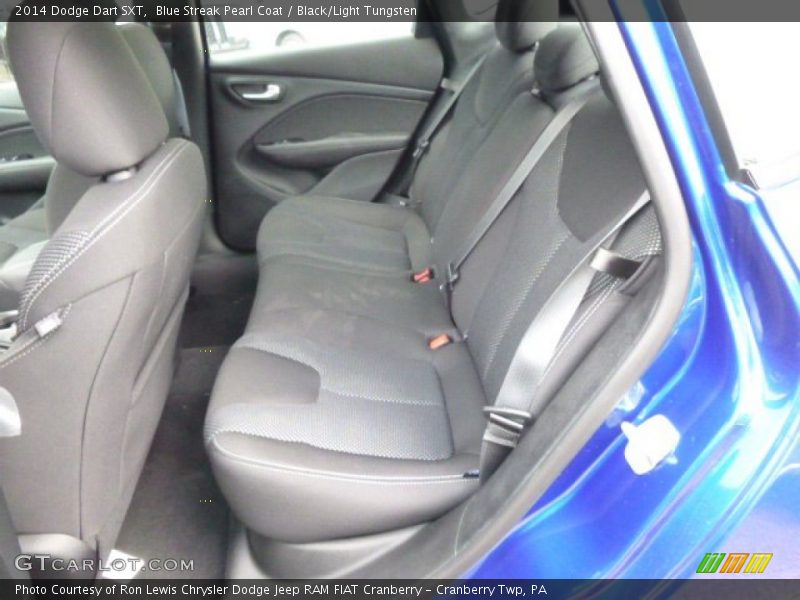 Blue Streak Pearl Coat / Black/Light Tungsten 2014 Dodge Dart SXT