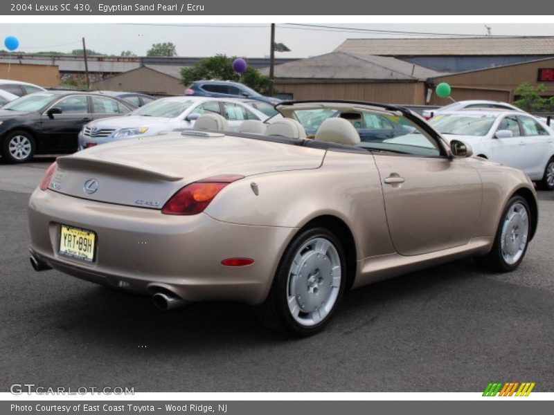 Egyptian Sand Pearl / Ecru 2004 Lexus SC 430