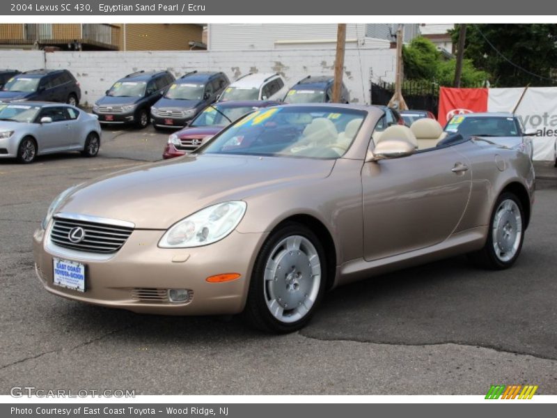 Egyptian Sand Pearl / Ecru 2004 Lexus SC 430