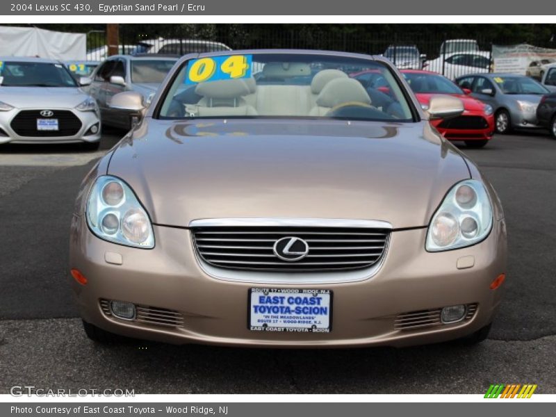 Egyptian Sand Pearl / Ecru 2004 Lexus SC 430