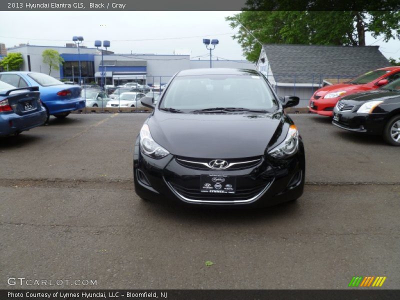 Black / Gray 2013 Hyundai Elantra GLS