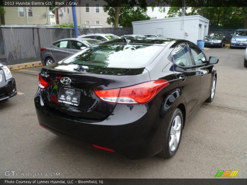 Black / Gray 2013 Hyundai Elantra GLS