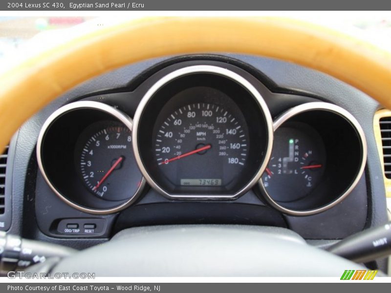 Egyptian Sand Pearl / Ecru 2004 Lexus SC 430