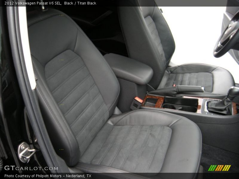 Front Seat of 2012 Passat V6 SEL