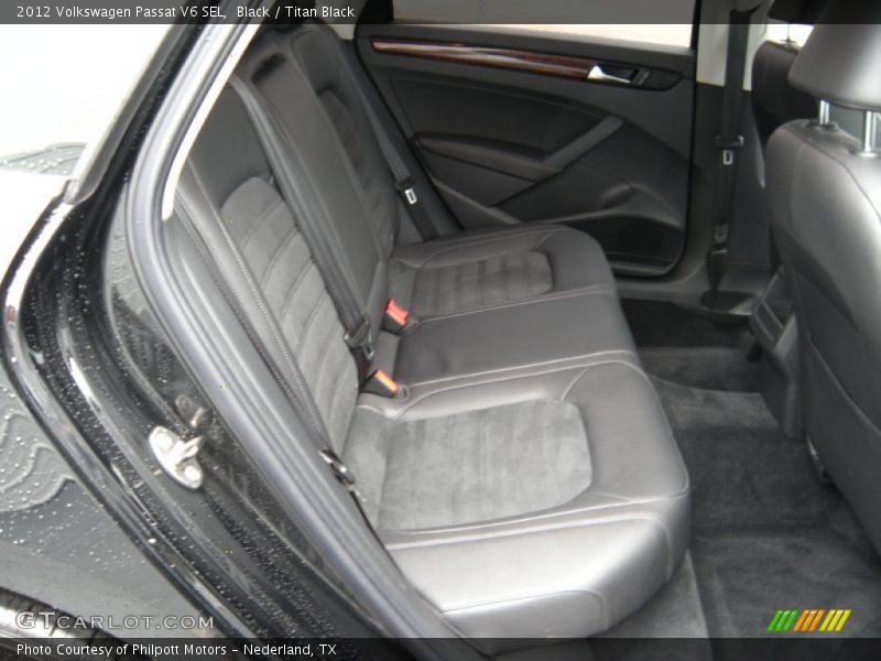 Rear Seat of 2012 Passat V6 SEL