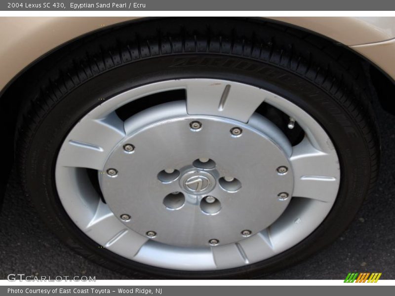 Egyptian Sand Pearl / Ecru 2004 Lexus SC 430
