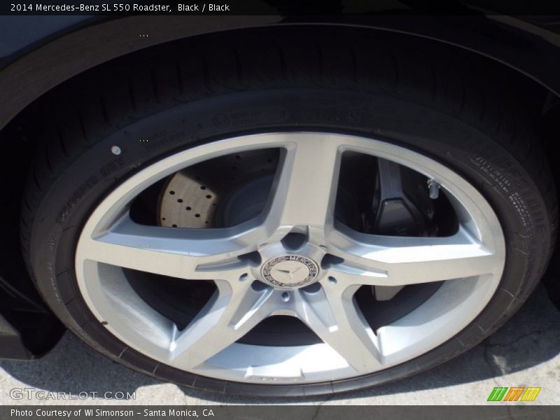Black / Black 2014 Mercedes-Benz SL 550 Roadster