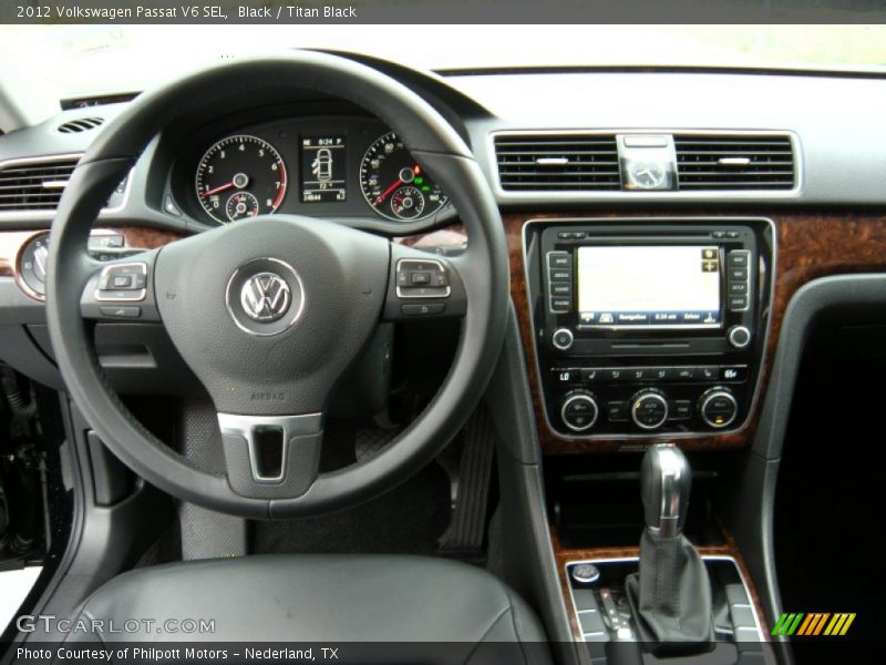 Dashboard of 2012 Passat V6 SEL