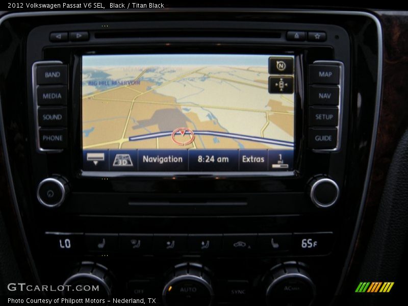 Navigation of 2012 Passat V6 SEL
