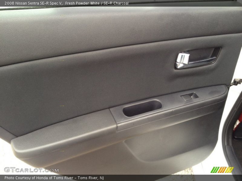 Fresh Powder White / SE-R Charcoal 2008 Nissan Sentra SE-R Spec V