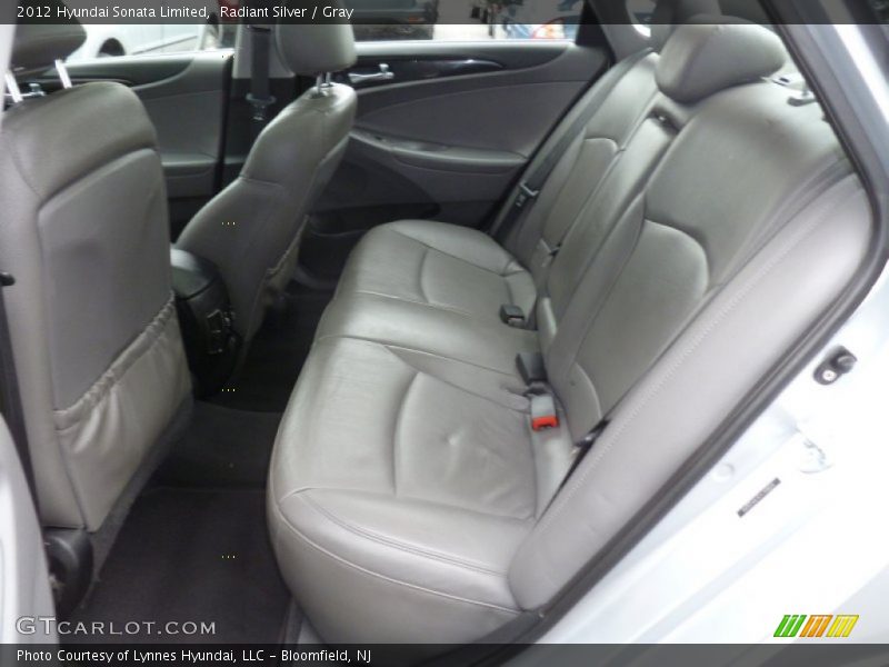 Radiant Silver / Gray 2012 Hyundai Sonata Limited