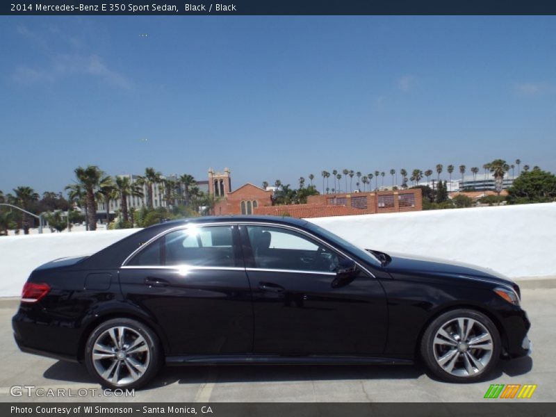 Black / Black 2014 Mercedes-Benz E 350 Sport Sedan