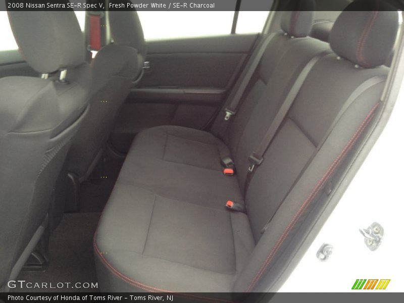 Fresh Powder White / SE-R Charcoal 2008 Nissan Sentra SE-R Spec V