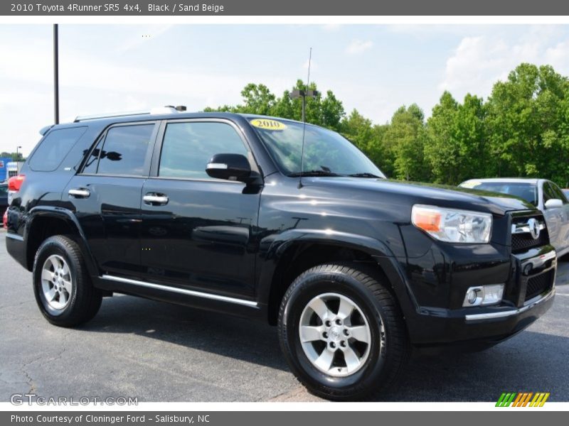 Black / Sand Beige 2010 Toyota 4Runner SR5 4x4
