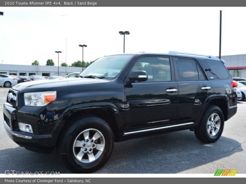 Black / Sand Beige 2010 Toyota 4Runner SR5 4x4