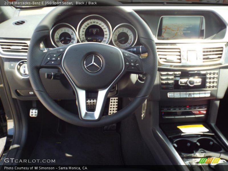Black / Black 2014 Mercedes-Benz E 350 Sport Sedan