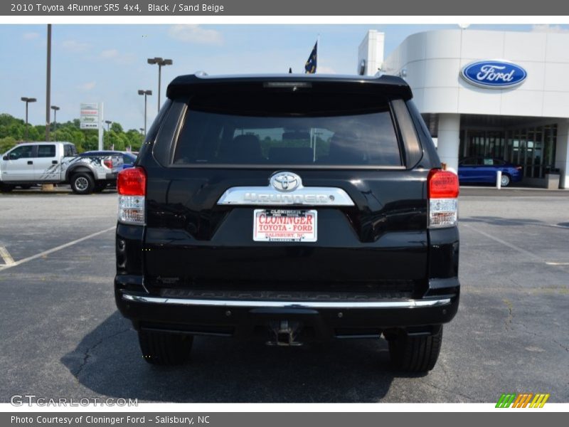 Black / Sand Beige 2010 Toyota 4Runner SR5 4x4