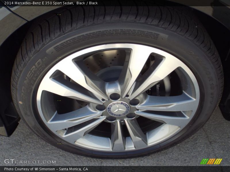 Black / Black 2014 Mercedes-Benz E 350 Sport Sedan