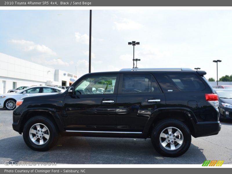 Black / Sand Beige 2010 Toyota 4Runner SR5 4x4