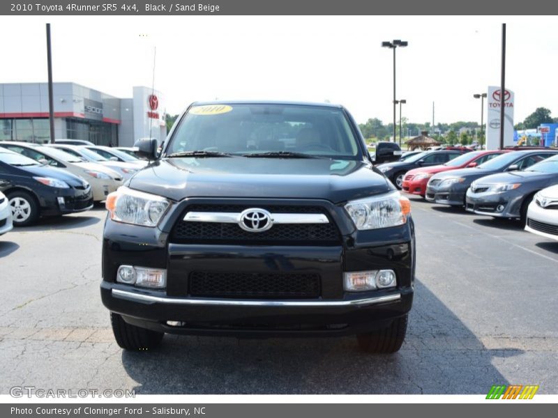 Black / Sand Beige 2010 Toyota 4Runner SR5 4x4