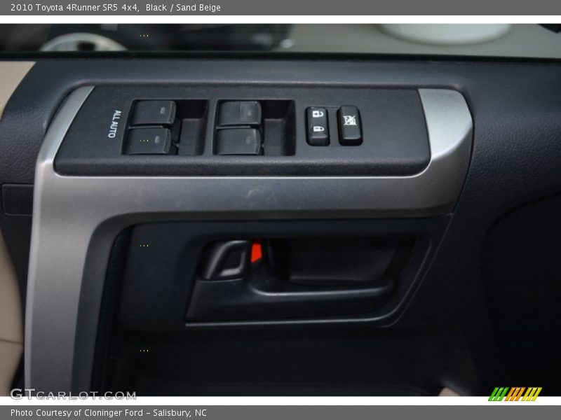 Black / Sand Beige 2010 Toyota 4Runner SR5 4x4