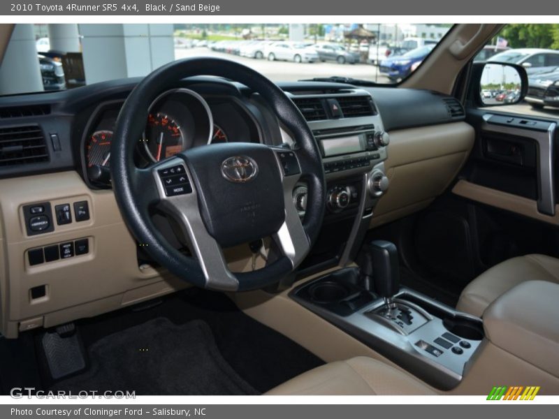 Black / Sand Beige 2010 Toyota 4Runner SR5 4x4