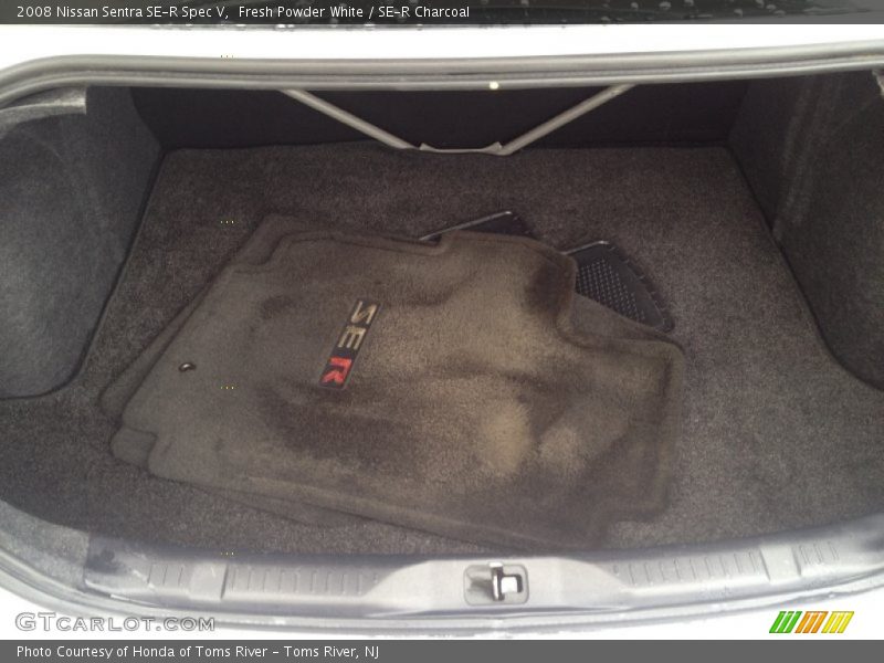 Fresh Powder White / SE-R Charcoal 2008 Nissan Sentra SE-R Spec V