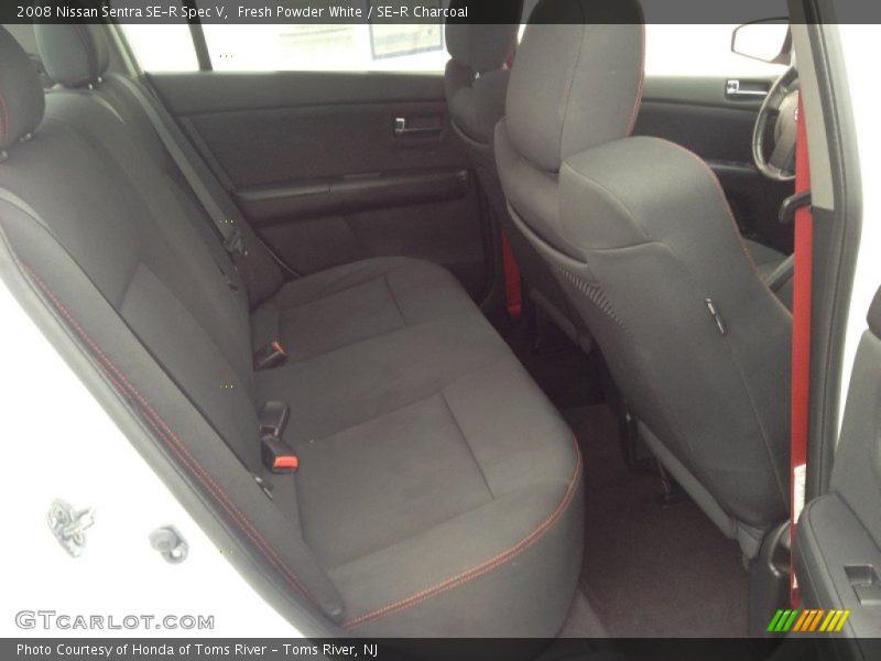 Fresh Powder White / SE-R Charcoal 2008 Nissan Sentra SE-R Spec V