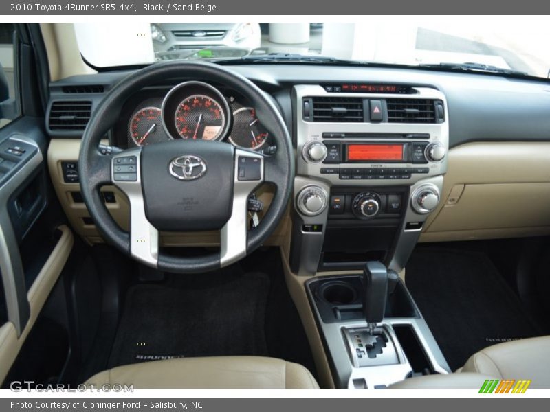 Black / Sand Beige 2010 Toyota 4Runner SR5 4x4