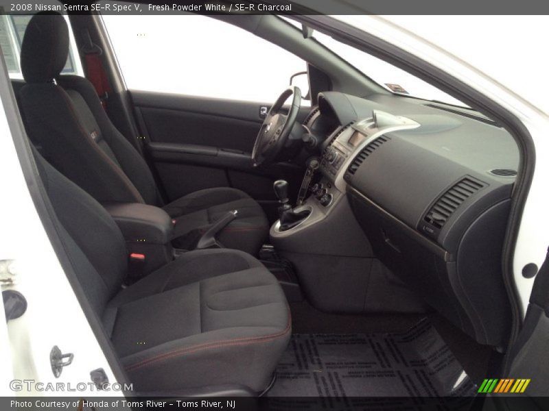 Fresh Powder White / SE-R Charcoal 2008 Nissan Sentra SE-R Spec V