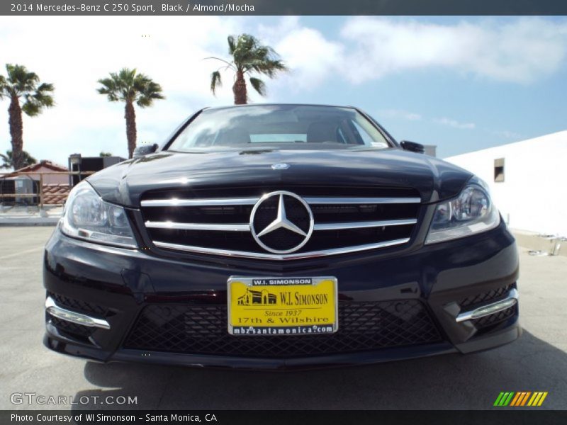 Black / Almond/Mocha 2014 Mercedes-Benz C 250 Sport