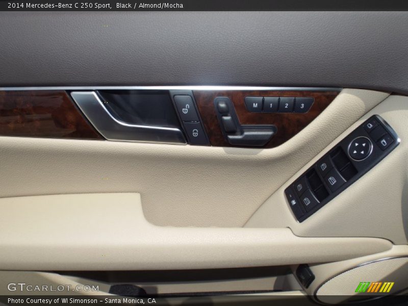 Black / Almond/Mocha 2014 Mercedes-Benz C 250 Sport