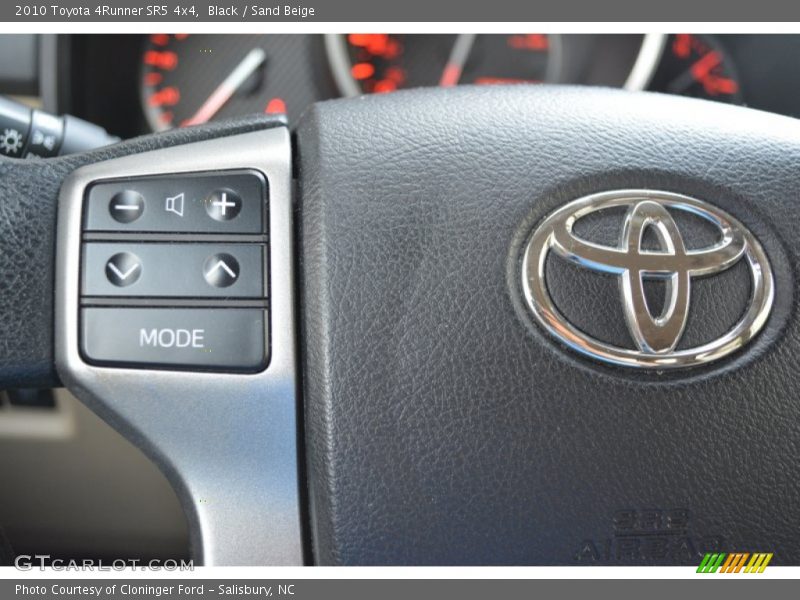Black / Sand Beige 2010 Toyota 4Runner SR5 4x4