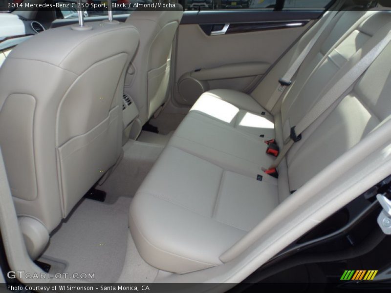 Black / Almond/Mocha 2014 Mercedes-Benz C 250 Sport