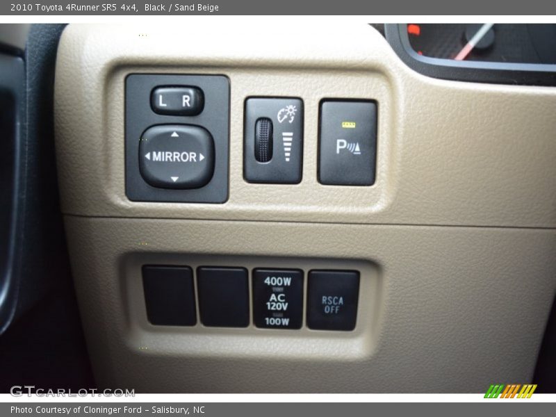 Black / Sand Beige 2010 Toyota 4Runner SR5 4x4