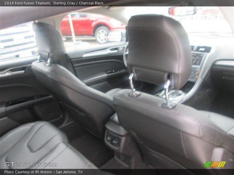 Sterling Gray / Charcoal Black 2014 Ford Fusion Titanium