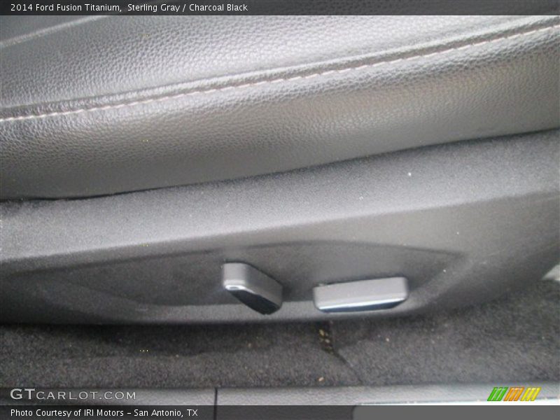 Sterling Gray / Charcoal Black 2014 Ford Fusion Titanium