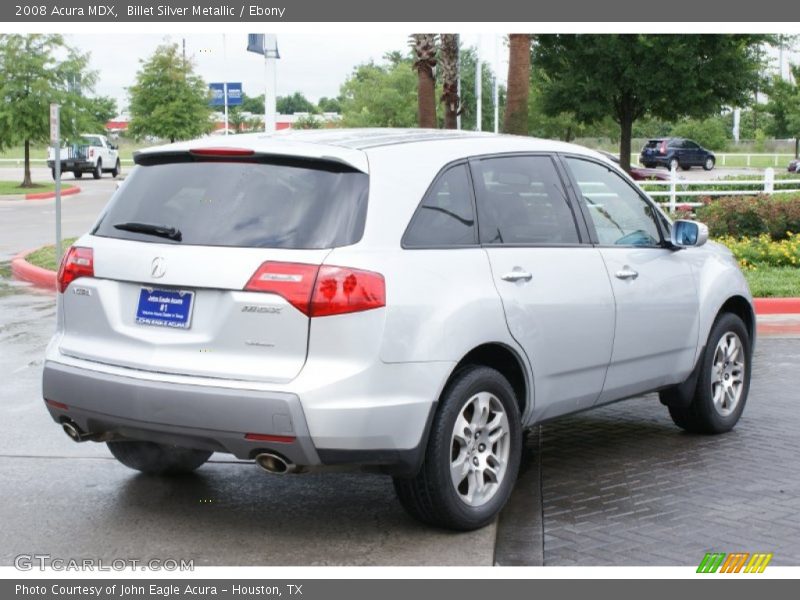 Billet Silver Metallic / Ebony 2008 Acura MDX