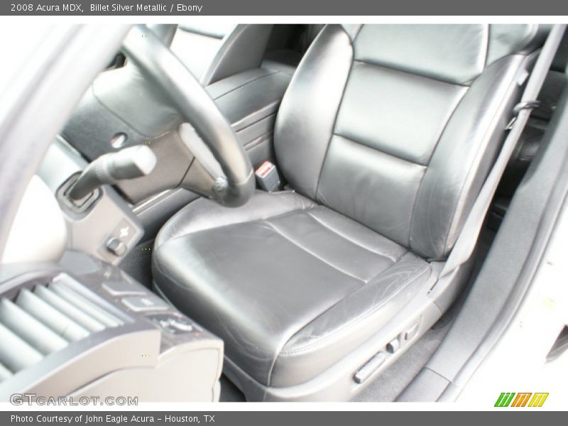 Billet Silver Metallic / Ebony 2008 Acura MDX