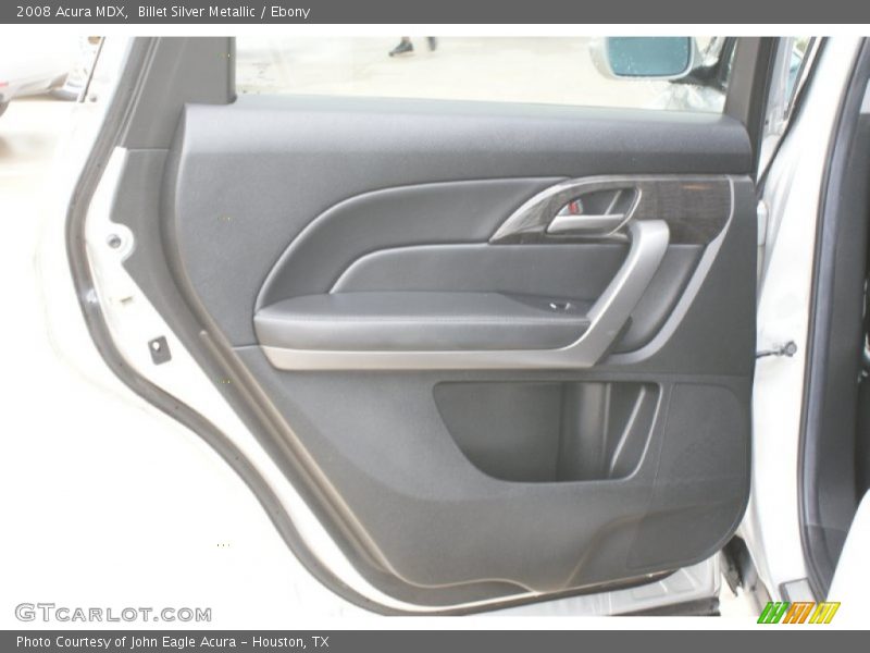 Billet Silver Metallic / Ebony 2008 Acura MDX