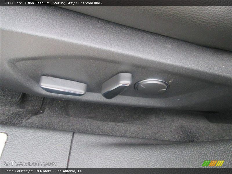Sterling Gray / Charcoal Black 2014 Ford Fusion Titanium