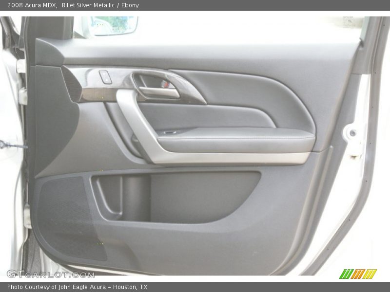 Billet Silver Metallic / Ebony 2008 Acura MDX