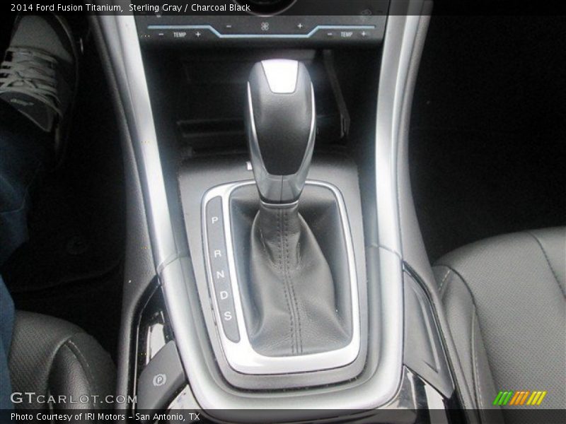 Sterling Gray / Charcoal Black 2014 Ford Fusion Titanium